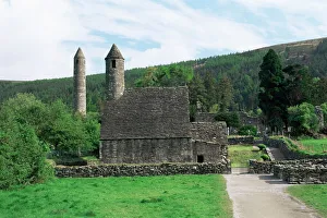 European Monastery Architecture Stampe: Monastic gateway