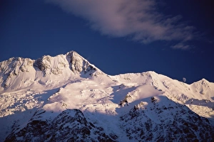 Blue Sky Winter Photography Stampe: Mount Sefton