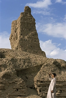 Iraqi Historical Landmarks Stampe: Nabus Temple