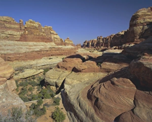 Rugged Rock Formations USA Stampe: The Needles
