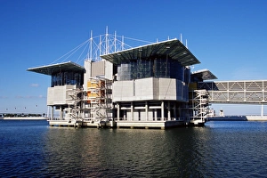 Portuguese Capital Cityscape Stampe: The Oceanarium