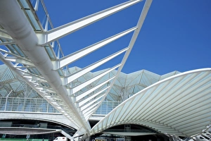 Lisbon Railway Station Stampe: Oriente train station