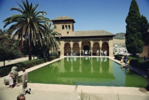 Andalusia Travel Destination Stampe: The Partal