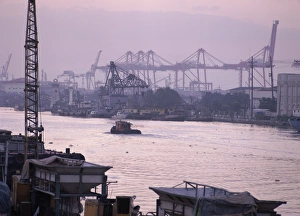 Stampa con cornice : Fiume Pasig