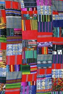 Guatemala Stampe: Tessuto a maglia di cucito