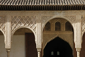 Nasrid Palaces Architecture Stampe: Patio de Arrayanes, Palacio de Comares