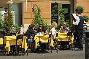 Rome Cityscape Photos Stampe: Pavement cafe
