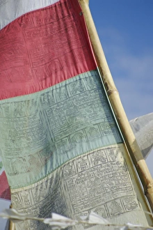 Buddhist Prayer Flags Nepal Stampe: Prayer flag