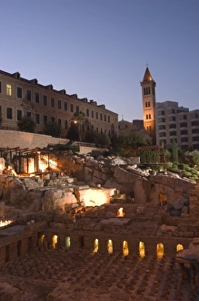Middle East Ruins Stampe: Roman Baths