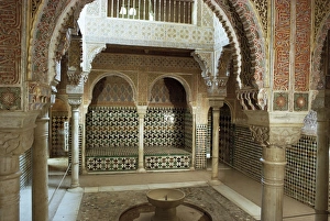 Andalucia Travel Destination Stampe: Royal baths