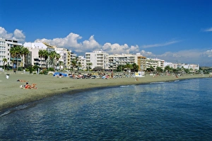 Costa Del Sol Beach Stampe: Seafront and beach