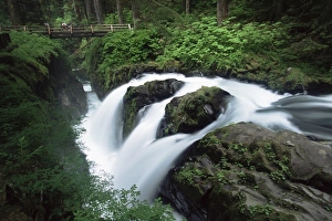 Washington State Tourism Stampe: Sol Duc Falls