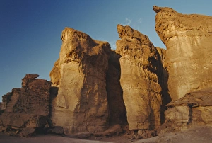 Middle East Ancient Ruins Stampe: Solomons Pillars