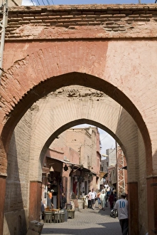 Morocco Travel Destination Stampe: Souk backstreets