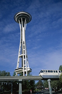 Washington State Photography Stampe: The Space Needle
