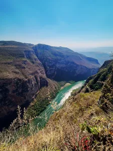 Outdoor Adventure Travel Guide Stampe: Sumidero Canyon, elevated view, Chiapas State, Mexico