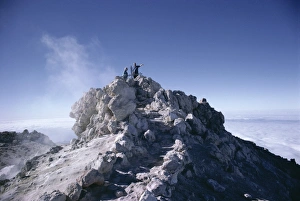 European Mountain Climbing Stampe: Summit of Mount Teide
