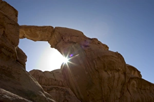 Desert Scenery Photography Stampe: Suns rays