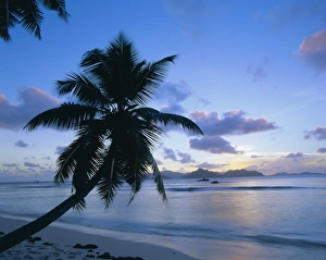 Peaceful Island Getaway Stampe: Sunset, Anse Severe
