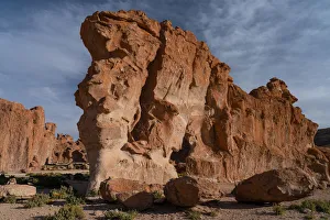 Formazioni rocciose surreali causate dagli elementi, Valle di Rocas, Alpi bolivesi, Bolivia