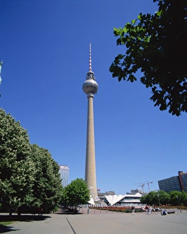 TV Tower In Germany Stampe: The T. V. Tower