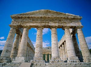 Mediterranean Architecture Europe Stampe: Temple, Segesta