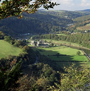 Wales Travel Destination Stampe: Tintern Abbey