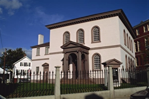 North America Religious Landmarks Stampe: The Touro Synagogue