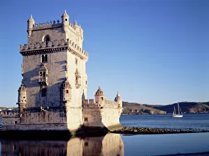 Lisbon Landmark Stampe: Tower of Belem