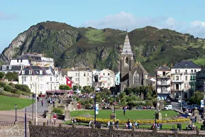 Stampe di Centro storico di Ilfracombe, Devon, Inghilterra Regno Unito Europa Immagini datate 2010 settembre: Centro del paese di Ilfracombe in Devon nell'Inghilterra nel Regno Unito nella Europa