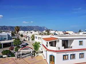 Kos Island Greece Stampe: Townscape, elevated view, Kardamaina