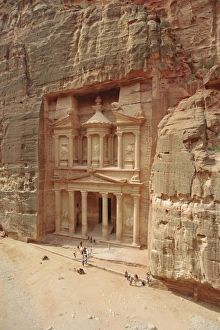 Petra Treasury Stampe: The Treasury