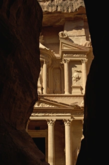 Ancient Jordan Ruins Stampe: The Treasury building