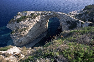 Paxos Island Greece Stampe: Tripitos Arch