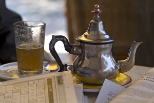 Moroccan Mint Tea Stampe: Typical mint tea