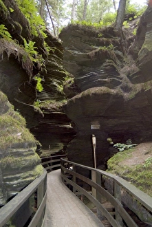 USA Natural Wonders Stampe: Upper Dells