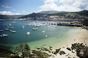 European Beach Photography Stampe: View of beach