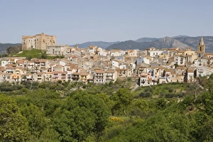 Outdoor Photography Italy Stampe: View of Castelbuono