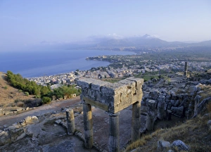 Sicily Coastline Stampe: View of the coast