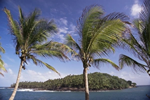 Devils Island Prison Stampe: View to Devils Island