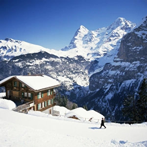 Immagini del 16 gennaio 2000: Vista verso l'Eiger