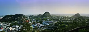 Panoramic Landscape Photography Stampe: View from Marble Mountain