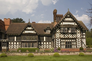 West Midlands Architecture Stampe: Wightwick manor, Wolverhampton, West Midlands, England, United Kingdom, Europe