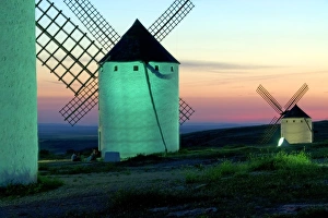 Eco Friendly Energy Source Europe Stampe: Windmills, Campo de Criptana