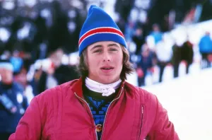 Stampe di Ciascuno sci alpino - Alessandro Mapelli-Mozzi ritratto nel gennaio del 1972. Rappresentò Gran Bretagna alle Olimpiadi invernali di Sapporo del 1972 Immagini datate 2012 agosto: Alex Mapelli-Mozzi