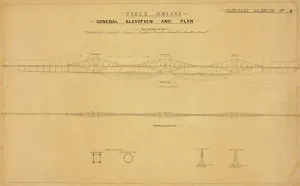 Ponte Forth Stampe: Ponte di Forth, Elevazione Generale e Piano
