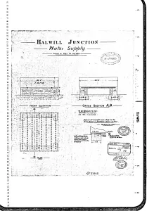 Vintage Railway Infrastructure Stampe: Halwill Junction Water Supply