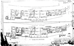 British Railways Past Stampe: L. N. E. R. N. E. Area - York District - Whitby Station - Improvement of Waiting Room & Office Accommodation (1937)