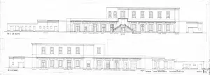 Network Rail Station Design Stampe: Swindon Station visual improvements platform elevations (not dated)