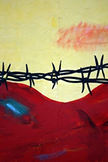 Barbed Wire Stampe: Abstract - barbed wire